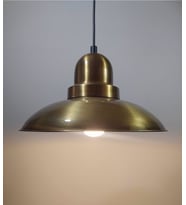 RİOLİGHT RETRO TEKLİ METAL SARKIT AVİZE (Siyah)