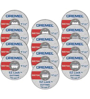 Dremel 12-Pack Metal Cutoff Wheels -Ez456B