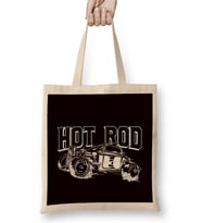 Classic Old American Cars Hot Rod Automobile Speed Vehicle Bez Çanta Uzun Saplı