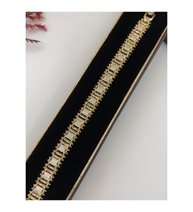 Çelik Kadın Bileklik Altın Renk Xuping Şıklığın Tamamlayıcısı! 14 K Gold Renk 18 Cm kutulu Renk Atmaz