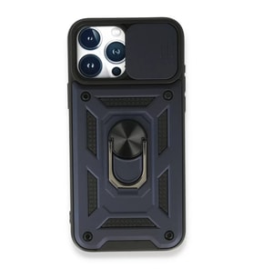 İphone 15 Pars Lens Yüzüklü - Lacivert