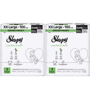 Sleepy Bebek Bezi Natural Beden:7 (20-30KG) XX Large 200 Adet Süper Ekonomik Gross Pk