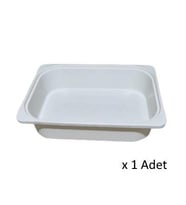 Kenzlife çamaşır mutfak sepeti byz 10*040*30 plastik sepet 01 adet  (Beyaz)