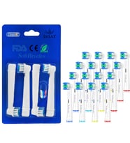 Diş Fırçası Başlığı Oral-B Şarjlı Diş Fırçası ile uyumlu Yedek Başlık 16 Adet Normal Yumuşak Başlık