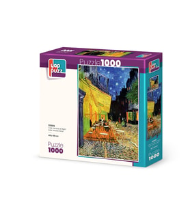 Yappuzz Kafe Terasta Gece 1000 Parça Puzzle