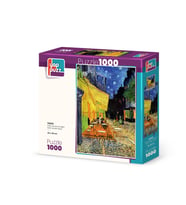 Yappuzz Kafe Terasta Gece 1000 Parça Puzzle