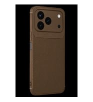 Newface Tecno Spark 50 4g Auto Focus Karbon Kapak - Kahverengi