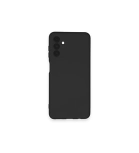 Samsung Galaxy A14 4g Kılıf Nano İçi Kadife Silikon - Siyah