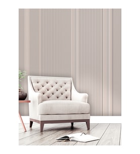 Dreamwall Çizgili Desenli Silinebilir Sağlıklı Tekstil Duvar Kağıdı (Çok Renkli)