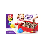 Dede Art Craft Kinetik Kum 750 Gr Kale Oyun Seti