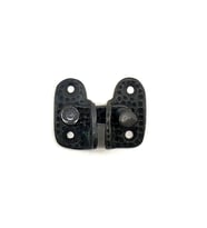 Antika Tarz Dekoratif Pirinç Mini Kapak Mandalı - 40x45 mm, Oksit