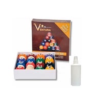 Amerikan Ventura Bilardo Topu + Top Cilası (Karışık)