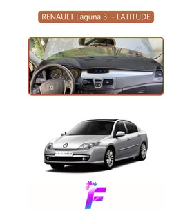 RENAULT LAGUNA 3 Uyumlu Torpido Örtüsü Yansıma Önleyici Tam Koruma Hızlı ve Kolay Montaj J88