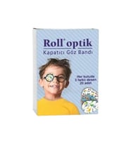 Roll Optik Kapatıcı Göz Bandı Erkek 20 Adet