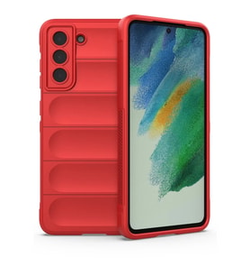 Newface Samsung Galaxy S22 Plus Kılıf Optimum Silikon - Kırmızı