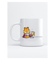 Garfield Kahve Baskı Porselen Kupa Bardak