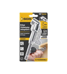SGS KÖŞE VİDALAMA ADAPTÖRÜ UZUN SGS3891