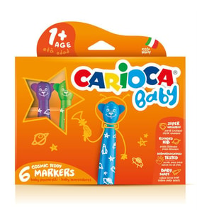 Carioca Baby Teddy Bebek Süper Yıkanabilir Keçeli Kalem 42815
