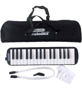 Helvacıoğlu 32 Tuşlu Melodika (Siyah)