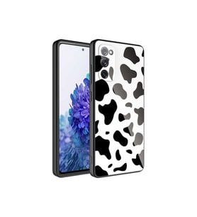 Samsung Galaxy S20 FE Uyumlu Kılıf Kamera Korumalı Desenli Sert Silikon Zore Epoksi Kapak (Model 7)