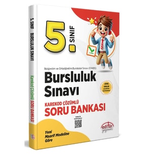 Editör 5.Sınıf Bursluluk Sınavı Soru Bankası