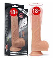 Lovetoy Nature Cock Liam Hareketli Dönebilen Realistik Isıtmalı Vibratör LV4031