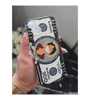 Iphone 14 Uyumlu Baskılı Şeffaf Telefon Kılıfı