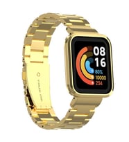 Mi Watch Lite Kordon Kasalı Metal Kordon (Gold)