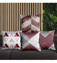 eJOYA Modern Tasarımlı 4'lü Yastık İçi Ve Kırlent Kılıfı 45cm 113848