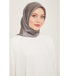 Sura İpek Eşarp 24ya9154 - 54 - Gri
