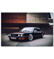 Cakatablo BMW E 28 Siyah MDF Tablo