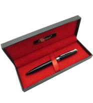 Signator® T548 Siyah Krom Tükenmez Kalem  İsme Özel Kalem  Hediyelik Kalem (Karışık)