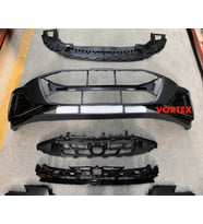 AUDİ - ÖN TAMPON S-LİNE SET PANJRSUZ SİYAH DETAY A3 2024-