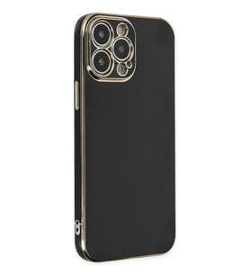 Mey İthalat® iPhone 14 Pro Max Kılıf Volet Silikon - Siyah