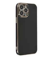 Mey İthalat® iPhone 14 Pro Max Kılıf Volet Silikon - Siyah
