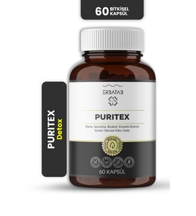 Erbatab Puritex (Kişniş - Spirulina - Brokoli - Klorella) 60 Kapsül