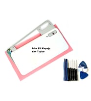 Tkgz Samsung Galaxy A50S A507 KASA Arka Pil Batarya Kapağı (TAMİR SETİ) BEYAZ