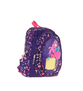 Kaukko Kids Sırt Çantası Leather Flamingo L5223