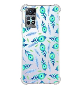 PrintiFy Xiaomi Redmi Note 12 Pro Uyumlu Nazar Boncuğu 3 Baskılı Şeffaf Köşe Korumalı Antişok Kılıf