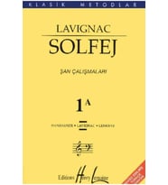 Lavignac 1a Solfej Kitabı