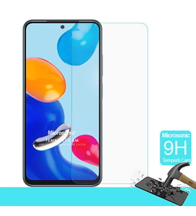 Microsonic Xiaomi Redmi Note 11 Tempered Glass Cam Ekran Koruyucu (Renksiz)