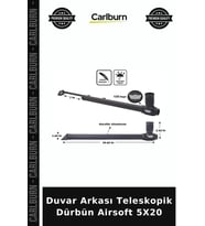 Duvar Arkası Teleskopik Dürbün Airsoft 5X20 Aksiyon Ürünü Şah Saha Macera Gereci