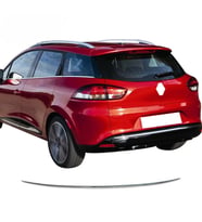 Clio 4 Sport Tourer Krom Arka Tampon Çıtası Paslanmaz Çelik