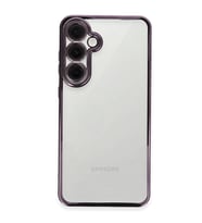 Samsung Galaxy S24 Fe Kılıf Razer Lensli Silikon - Mor