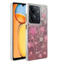 Durukar® Redmi 13C Kılıf Blade Aynalı Desenli Kapak - Desen 7