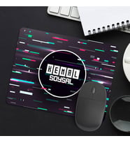 Kişiye Özel Modern Tasarım İsimli Mousepad