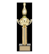 ODAK KUPA - Figürlü Kupalar - Bowling / Pin Figürlü Kupalar FG-048 A - 44 cm