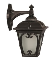 AVONNI BAP-68181-BSY-M4 Siyah Boyalı Dış Mekan Aydınlatma E27 ABS Polikarbon Cam 25x20cm