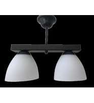 MYLİGHTS  İKİLİ SIRALI KAMPANYA   SIRALI  AVİZE (Siyah)