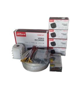 4 Kanal 4 Kamera Güvenlik Kamera Seti 500 Gb Sıfır Hdd Dahil 2 Yıl Garanti